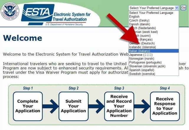 Dal 1 Aprile nuove procedure per il visto negli USA 